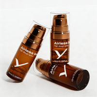 Capuchon de pompe sans air PP 5 10 15 ml, couvercle personnalisable pour huile essentielle biologique, production sous marque privée