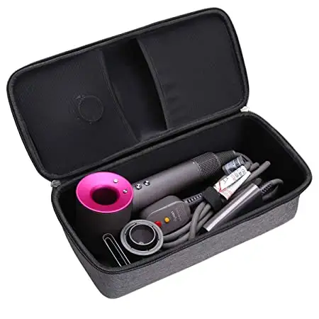 Custom EVA travel case carry bag electroplated hand hair dryer case for dyson hair dryer