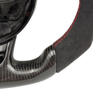 <span class=keywords><strong>Volante</strong></span> de Coche Personalizado Mejorado de Fibra de Carbono y Cuero Artificial para Audi A3 <span class=keywords><strong>A4</strong></span> A5 A6 C6 C7 C8 S4 S5 S6 <span class=keywords><strong>B7</strong></span> B8.5 B8 B9 - Product Image 5