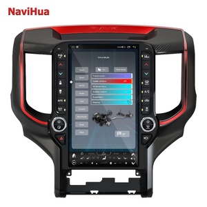 Navihua <b>Auto</b> Car Radio Tesla Style for Dodge Ram 2019-2024 Vertical Screen Car Monitor Audio DVD Player Carplay Entertainment - Product Image 2