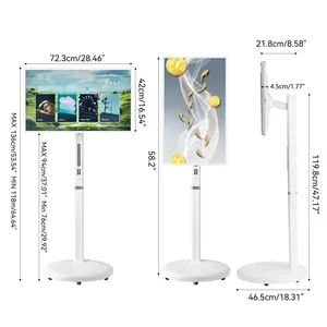 32 Inch Portable Touch Screen Smart <b>TV</b> 8+128G WiFi Screen Casting 8 Core Stand <b>Remote</b> <b>Control</b> - Product Image 3