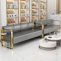 Meubles de salon contemporains, chaise d'attente pour salon de coiffure, salon de beauté, chaise de repos pour magasin de vêtements, banc