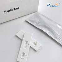 Kit de bandelettes de test d'aflatoxine B1 haute sensibilité pour la détection de mycotoxines, cassette de test en plastique, 20 tests/kit, dosage en 5-10 minutes pour céréales