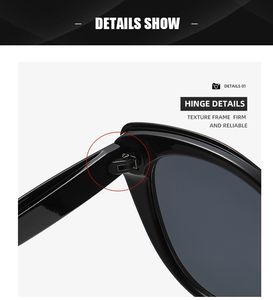 Neue Großhandel Luxus <span class=keywords><strong>M</strong></span> Marke Designer Cat Eye Mode Sonnenbrille HD UV400 Metalls ch arnier Premium Brille für <span class=keywords><strong>M</strong></span>änner Frauen - Product Image 3