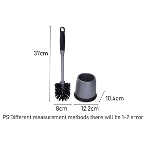 <span class=keywords><strong>Brosse</strong></span> de toilette <span class=keywords><strong>hygiénique</strong></span> en plastique pour la maison, à séchage rapide, avec manche long, support mural, <span class=keywords><strong>brosse</strong></span> de nettoyage pour toilette - Product Image 3