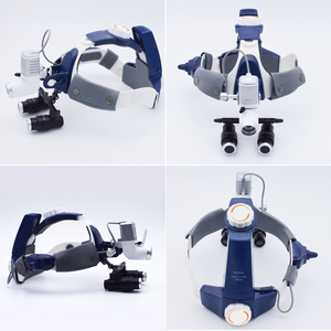 Lampada a testa elettrica portatile ad alta luminosità ad alto ingrandimento per orecchio occhio naso e gola strumenti chirurgici 5W - Product Image 5