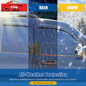 Pare-soleil latéraux en acrylique pour Jeep Liberty 02-07, déflecteurs de pluie et de soleil - Product Image 6