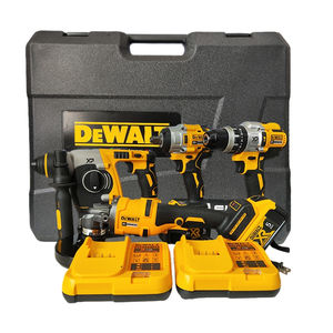 Ensemble d'outils électriques portables sans fil, combinés, pour le bricolage, avec tournevis électrique et boîte à outils - Product Image 1