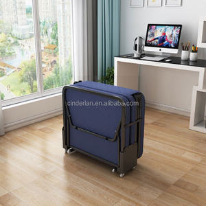 Multi-aplicação Folding Metal <span class=keywords><strong>Bed</strong></span> Frame para Casa Apartamento Oficina Hospital Características Legal Sofá Cama de Solteiro Material Ferro - Product Image 2