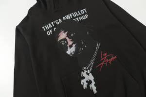 เสื้อมีฮู้ดของผู้ชายผ้าฝ้าย100% เฮฟวี่เวทมีคุณภาพสูงสินค้ามาใหม่ - Product Image 4