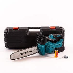 12" Chain <b>Saw</b> Brushless Long Cordless Power Chainsaw With Battery HHlj Double Double Chain Cordless Chain <b>Saw</b> - Product Image 2