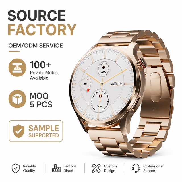 1.43inch AMOLED IP67 SK51 Smart Watch BT Call Sports Blood Oxygen Monitor Wireless Charging 4-Day Battery Life 3 Straps