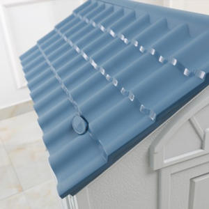 Cobertizo <span class=keywords><strong>grande</strong></span> impermeable para exteriores para perros y <span class=keywords><strong>caseta</strong></span> para gatos Cabina desmontable no de madera para mascotas con cierre de botón - Product Image 3