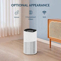 Purificateur d'air hepa de haute qualité pour la maison revitalisant de grande pièce pour bébés purificateur d'air de maison intelligente pour animaux de compagnie de chambre à coucher à charbon actif