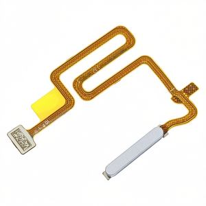 Lector de huellas dactilares flexible para Oppo A54s, pieza de repuesto plateada - Product Image 2