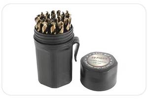 29 cái 1/16 "-1/2" Cobalt khoan bit thiết lập M35 HSS Twist <span class=keywords><strong>Drill</strong></span> Bit thiết lập cho cứng Kim Loại Gang thép không gỉ - Product Image 6