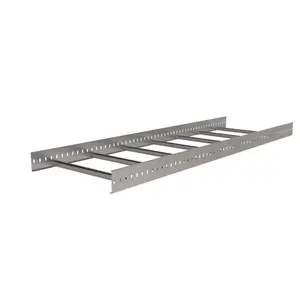 Professional Construction Industry Stainless Steel Standard Cable Ladder Tray For Cable Support System