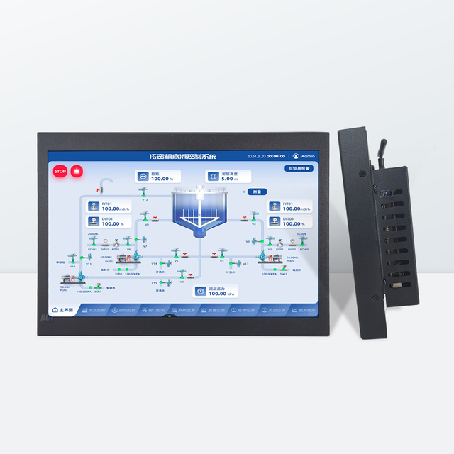 Touch Screen Panel Industrial Pc 10.1 Inch Linux/Android Industrial All in One Embedded Aluminum Alloy Touch Panel Pc Computer