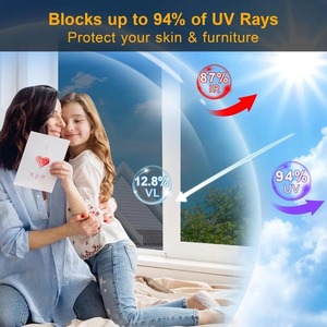 Film adhésif miroir réfléchissant or et argent de haute qualité pour vitres, protection UV, vision unidirectionnelle, idéal pour hôtels - Product Image 3