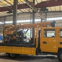 Nouvelle plateforme de forage hydraulique de type broche diesel Whirlwind HW-130/180/200 avec boîte de vitesses, roulement, moteur, pompe et moteur pour l'exploration géologique