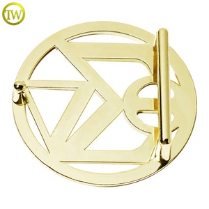 Fibbia per Cintura Personalizzata con Lettere Cave, Accessorio Placcato Oro per Donna, Fibbia in Metallo con Logo, Fibbia Scorrevole Regolabile, Produttori - Product Image 3