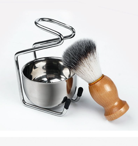 Ensemble de Rasage Complet : <span class=keywords><strong>Brosse</strong></span> à Raser, Bol et Support – Offre Spéciale - Product Image 2