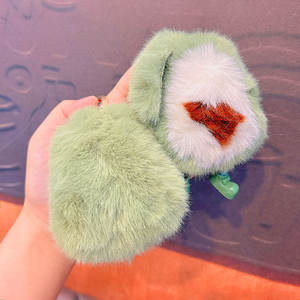 Jouet en peluche doux de fruits d'avocat en peluche pour enfants adolescent fourrure Kawaii porte-clés en forme d'avocat pour femmes clés de voiture et breloques de <span class=keywords><strong>sac</strong></span> - Product Image 4