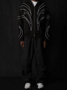 เสื้อฮู้ดดี้แบบสวมหัวสั่งทำพิเศษ คุณภาพพรีเมียม ผลิตจากวัสดุรักษ์โลก ไร้ตะเข็บ น้ำหนักปานกลาง สำหรับสตรีทแวร์ รับผลิตแบบ OEM พร้อมบริการพิมพ์ลาย - Product Image 5