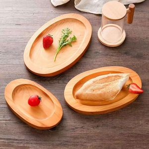 Plateaux de service en bois massif, coussin isolant thermique pour hôtel, café, thé, boissons - Product Image 4