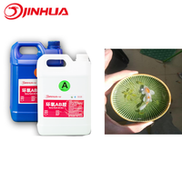 Résine époxy durcisseur en gros, DIY, liquide transparent, verre, Guangdong Jinhua, revêtement en résine époxy