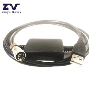Zengyu sertifikat CE DOC210 PVC, kabel data USB 1.8M untuk Sok kia CX-105, stasiun total