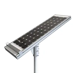 Entelechy Robotic Automatic Cleaning 40w 60w 80w Solar Street Light Auto Robot Self Clean Led All In 1 Street Light