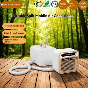 Aire Acondicionado Portátil Split de 5000 BTU, Sin Instalación, 110V 220V, Control por WiFi y App, Silencioso, Móvil, con R290, para Camping y Tiendas de Campaña - Product Image 3