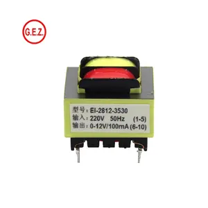 Ei 28 ei 35 ac ke ac 200ma 350ma 9v 6v 5v format de 230v 4 pin transformer