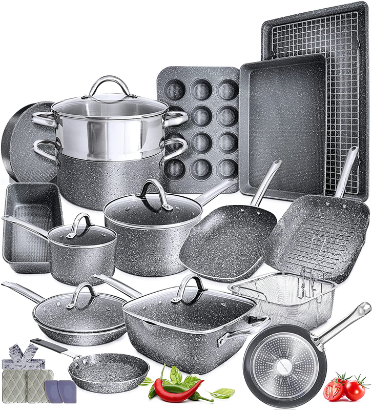 Luxury Utensils Set Kitchen Cookware Pans