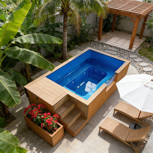 Piscina de Fibra de Vidrio con Forma Personalizada, Superficie Antideslizante y Características de Seguridad Integradas - Product Image 4