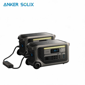 เครื่องกำเนิดไฟฟ้า Anker SOLIX F3000 3600W รองรับมาตรฐาน EU RoHS 3072 วัตต์ พร้อมช่องรับพลังงานแสงอาทิตย์คู่ สำหรับรถบ้านและแคมป์ปิ้งในสหราชอาณาจักร ใช้สำหรับชาร์จพลังงานแสงอาทิตย์ - Product Image 1