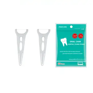 Customized Y Shape Kids Built In Dental Tooth Flossing Flosser Stick Mint Back Teeth Floss Dental Floss Picks
