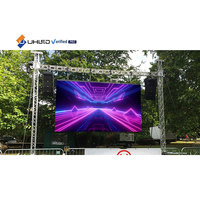 Layar LED Iklan Luar Ruangan UHLED P2.6 P3.91 3.91Mm Panel Video Wall Dalam Ruangan Ledwall Sewa Panggung Layar LED untuk Konser