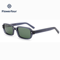 Montures de lunettes contemporaines en acétate, petites, carrées, à monture complète, pour adultes, unisexe, en stock