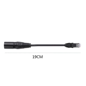 3 Pin XLR hembra a RJ45 hombre adaptador de conector de red Cable Convertidor para micrófono - Product Image 4