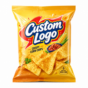 Personnalisation de l'emballage des chips de maïs, sachet en aluminium thermoscellable, sachet en plastique pour chips de maïs croustillantes aux grains entiers - Product Image 1