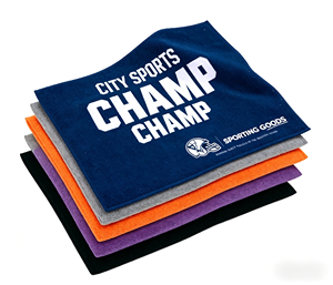 Serviette de sport en coton de haute qualité, impression DTG personnalisée en gros, ultra légère, pour football et baseball, texture douce, longue durée de vie - Product Image 1