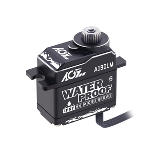 Servomotor AGFRC A19DLM 25T Spline <span class=keywords><strong>Super</strong></span> Speed HV 4KG Digital Micro <span class=keywords><strong>DC</strong></span> para Dirección, Derrape, Coche RC, Piezas de Barco RC, Niños y Niñas - Product Image 3