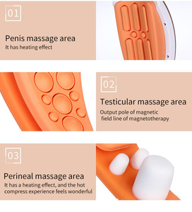 Masajeador Íntimo Vibrador Masculino Recargable a Prueba de Agua con 7 Frecuencias, Dispositivo de Estimulación para Adultos, Sin Látex - Product Image 6