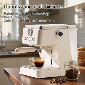Cafetera Espresso Semiautomática de Alta Calidad, Portátil, Lista para Uso Comercial, Pantalla Táctil, 20 Bares de Presión - Product Image 3
