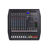 Console de mixage audio professionnelle 8 canaux avec effets numériques doubles 99DSP pour scène, contrôleur DJ professionnel, système de sonorisation de studio