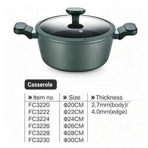 Juego de Ollas y Sartenes de Cocina de Inducción de Alta Calidad, Wok Verde, de Aluminio Grueso con Revestimiento Antiadherente <span class=keywords><strong>Tefal</strong></span> - Product Image 5