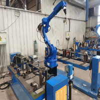 Bras de robot de soudage YASKAWA avec positionneur de robot pour robot de soudage à l'arc puissant