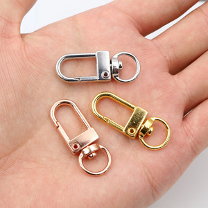Hebilla Giratoria de Aleación de Zinc Wadsfred 33x13mm para Llavero, Accesorio de Joyería DIY, Gancho para Bolsa - Product Image 4